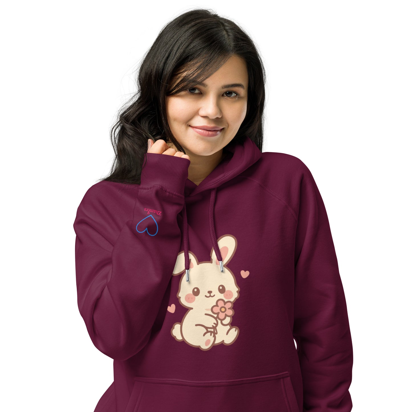 Usagi Dream Hoodie – Kawaii Bunny  Eco Raglan